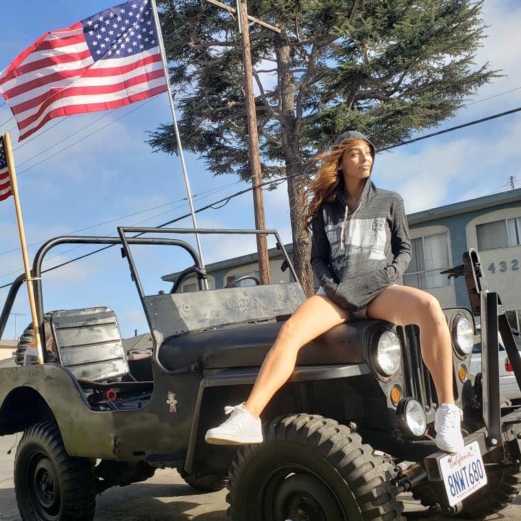 VENICE PIER WOMENS PULLOVER HOODIE