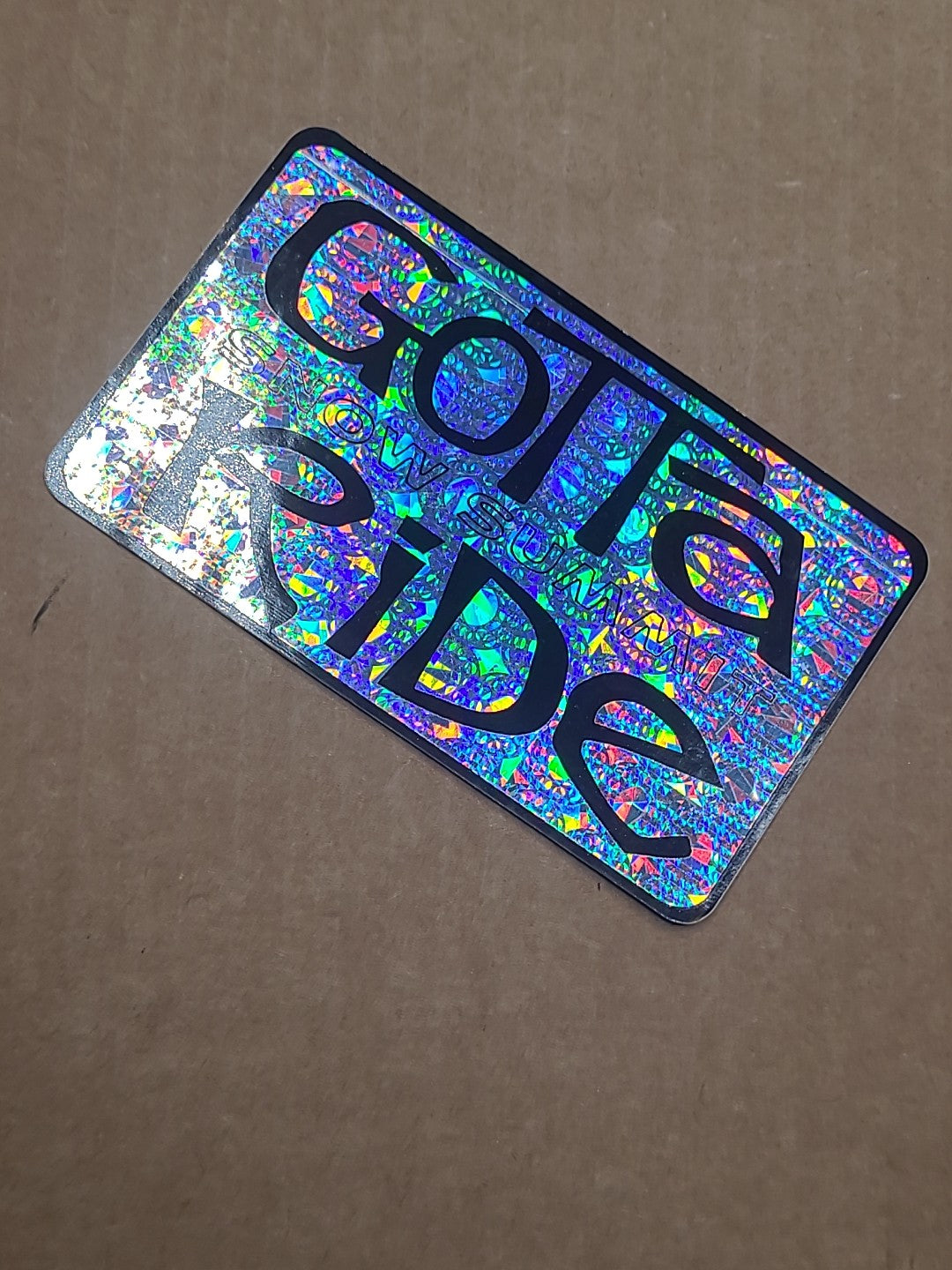 Vintage SNOW SUMMIT GOTTA RIDE 5" STICKER