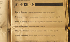 1980 Evening Outlook Newspaper Special: 75th Anniversary Venice of America