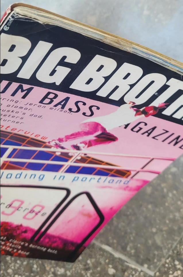 Big Brother Skateboard Magazine Jan 1998 - Rob Drydek, Fabian Alomar, Matt Hensley