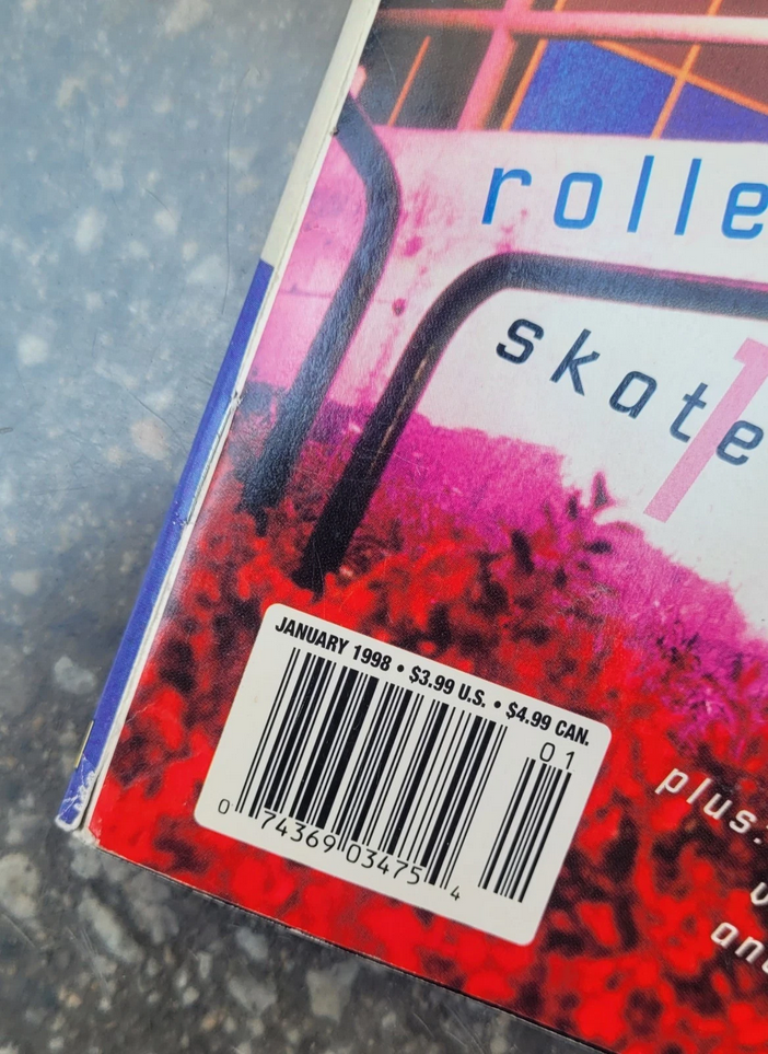 Big Brother Skateboard Magazine Jan 1998 - Rob Drydek, Fabian Alomar, Matt Hensley