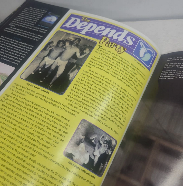 BIG BROTHER SKATEBOARD MAGAZINE Issue #19 East Coast Tour 1995 Jackass