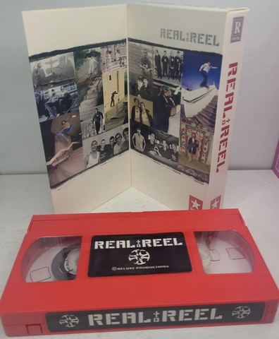REAL SKATEBOARDS Presents "REAL TO REEL" VHS Full Length Skate Video (2001)