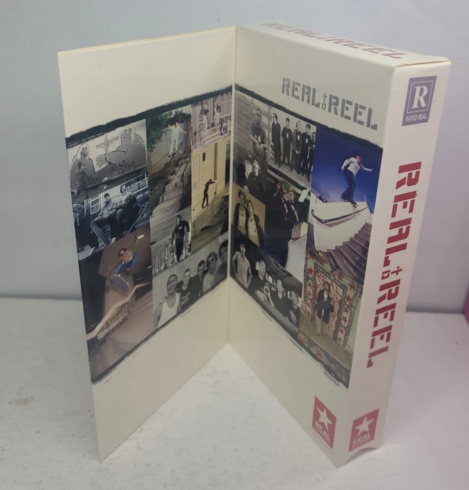 REAL SKATEBOARDS Presents "REAL TO REEL" VHS Full Length Skate Video (2001)