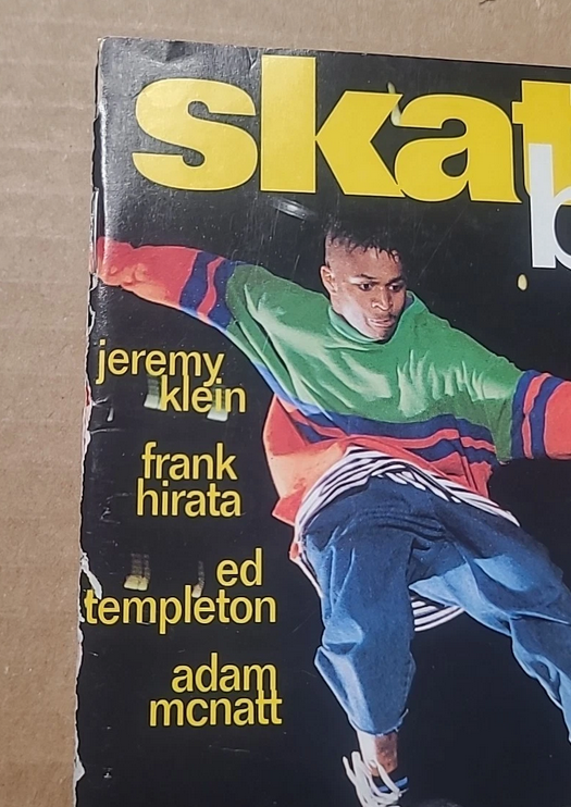 1993 Transworld Skateboarding Magazine Poster Book - Ed Templeton Jeremy Klein