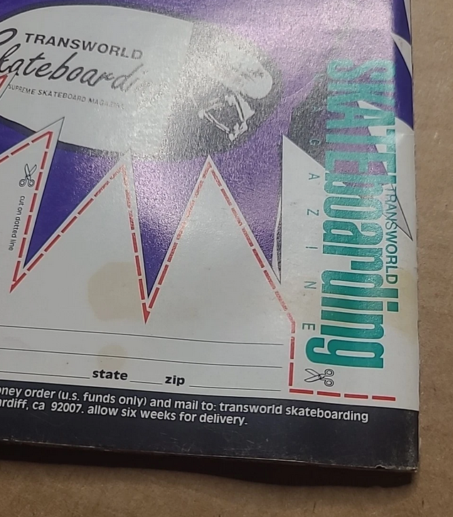 1993 Transworld Skateboarding Magazine Poster Book - Ed Templeton Jeremy Klein