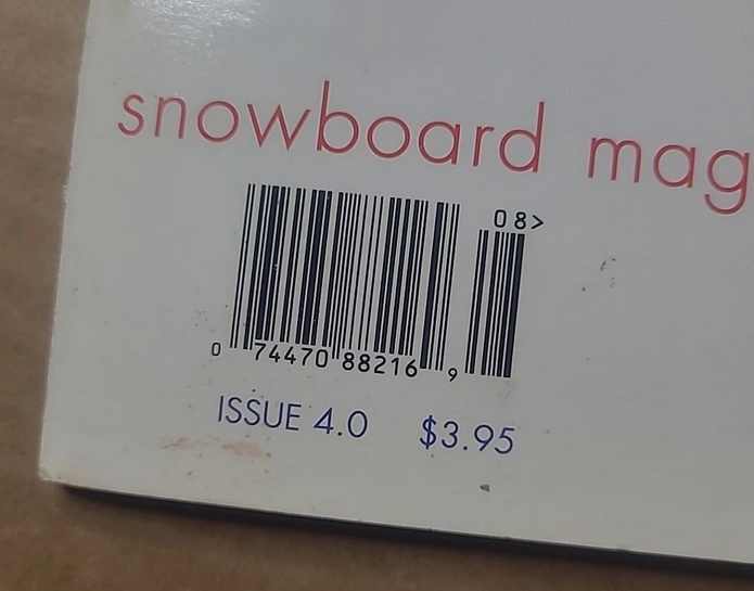 1995 BLUNT Magazine Snowboard issue 4.0 - Shaun Palmer by Rocco  Natas  Tremaine