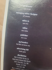 1995 BLUNT Magazine Snowboard issue 4.0 - Shaun Palmer by Rocco  Natas  Tremaine