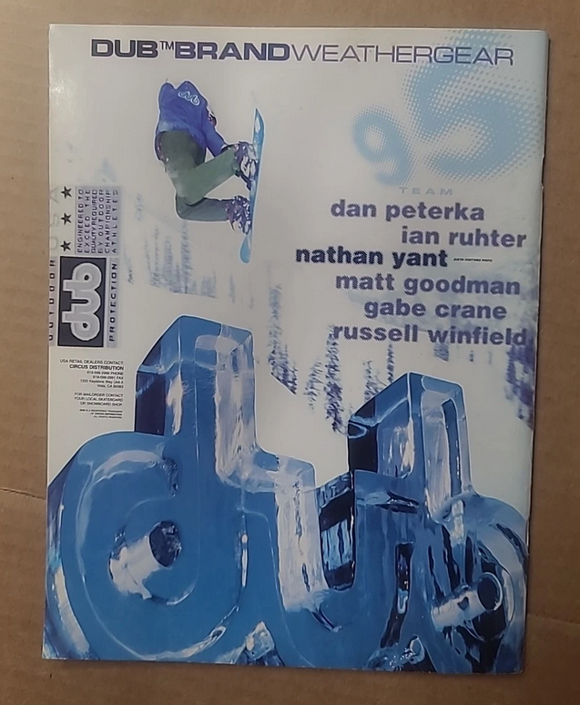 1995 BLUNT Magazine Snowboard issue 4.0 - Shaun Palmer by Rocco  Natas  Tremaine