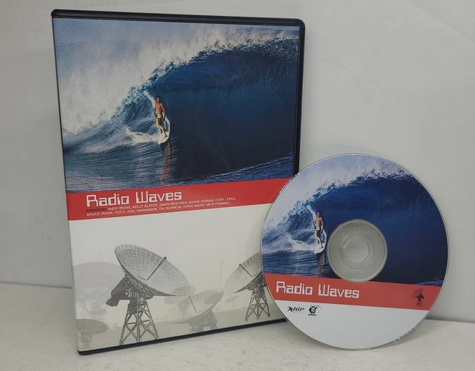 Radio Waves DVD - Surf Film Kelly Slater Andy Irons