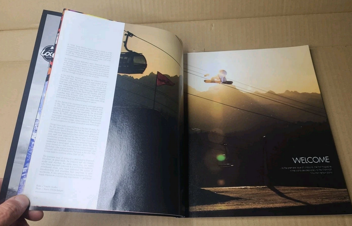 Mammoth Mountain Unbound Magazine - Premiere Issue #1 2010