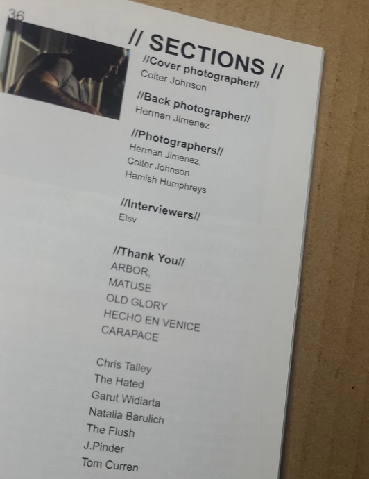 Breaks City Meets Sea Magazine 90’s Skate/Surfing Vol 3 Issue 4 Tom Curren