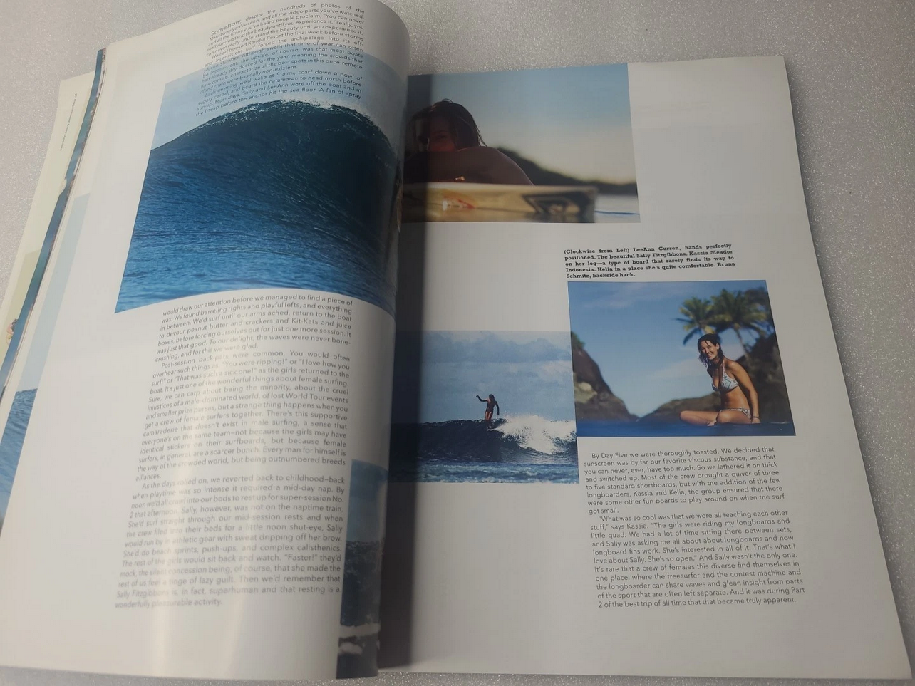 SALTED surf magazine for women 2012 - Alana Blanchard, Laura Enever