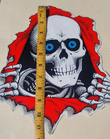 Vintage Powell Peralta Ripper Large Skateboard Ramp Sticker - 12"