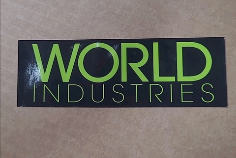 Vintage World Industries Skateboard Sticker - 6"