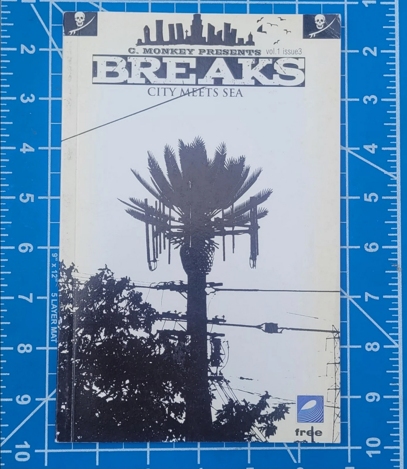 Breaks City Meets Sea Magazine - 1990’s Skateboard / Surfing Vol 1 Issue 3