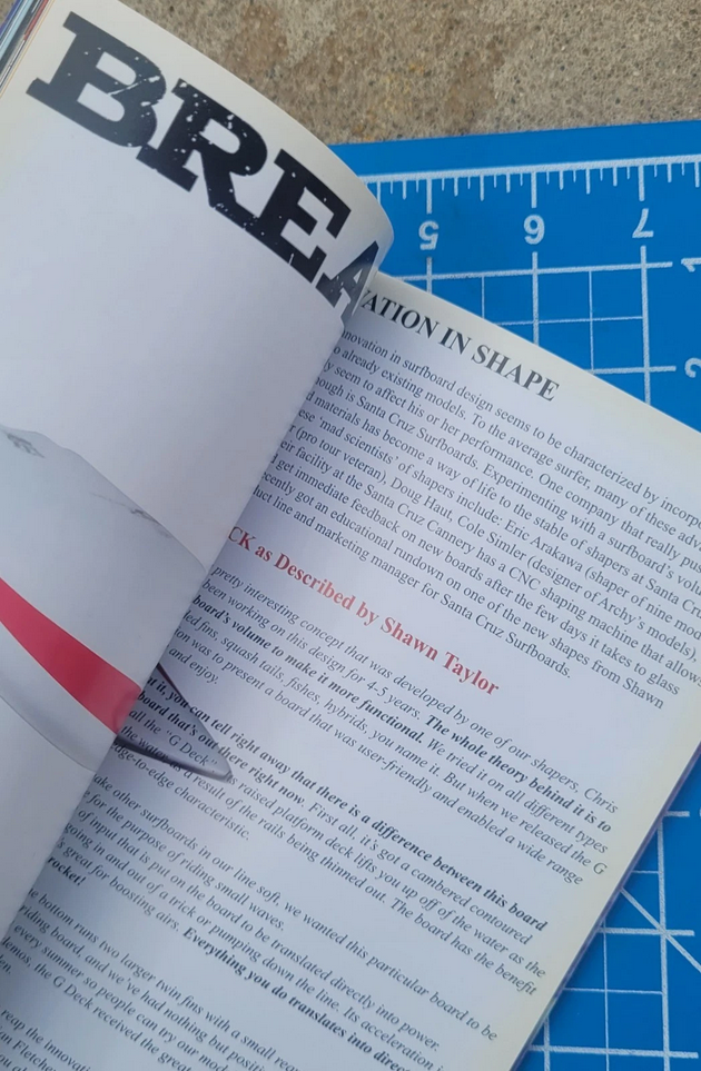 Breaks City Meets Sea Magazine - 1990’s Skateboard / Surfing Vol 1 Issue 3