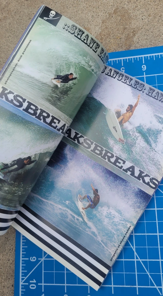 Breaks City Meets Sea Magazine - 1990’s Skateboard / Surfing Vol 1 Issue 3