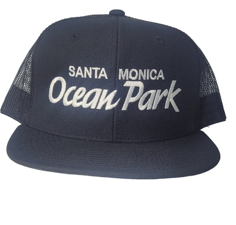 Ocean Park Script Trucker Hat