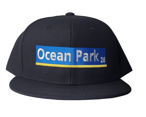 Ocean Park Street Sign Trucker Hat