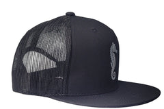 Seahorse Embroidered Trucker Hat