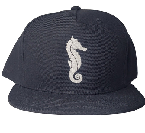Seahorse Embroidered Hat