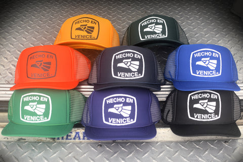 HECHO EN VENICE YOUTH TRUCKER HAT