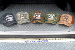 HECHO EN VENICE CAMO TRUCKER HAT