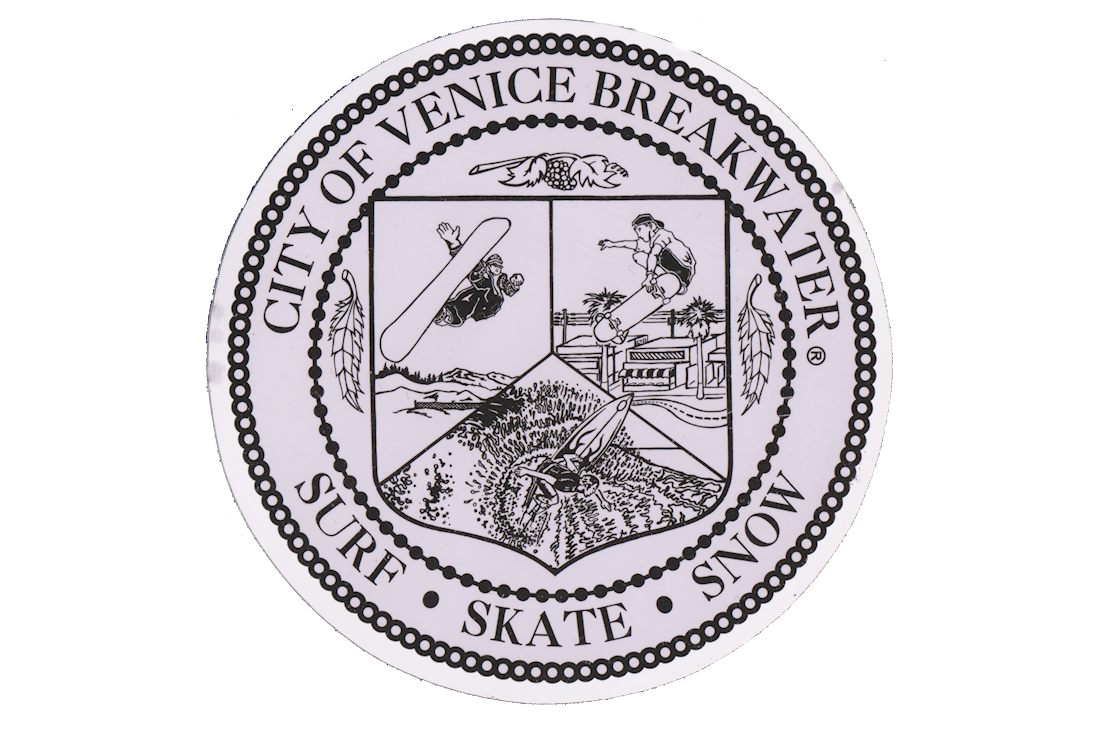 VENICE BREAKWATER STICKER